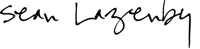 Sean-Lazenby-Signature